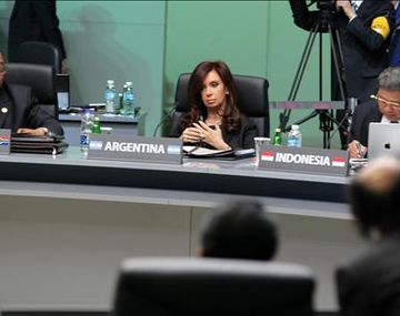 Cristina cumbre g20