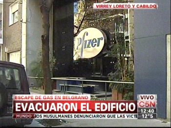 Desalojaron un laboratorio en Belgrano por un escape de gas