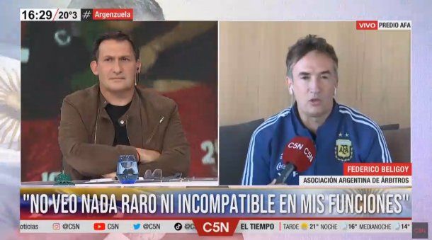 Argenzuela: el cruce de Paulo Kablan y Federico Beligoy