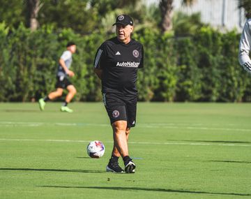 Tata Martino dirigió su primera práctica en Inter Miami