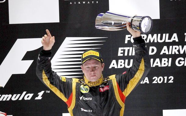 Raikkonen ganó el Gran Premio de Abu Dhabi