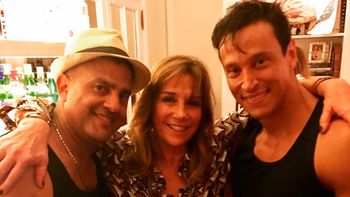 El cumple de Marcela Tinayre. El cumple de Marcela Tinayre.