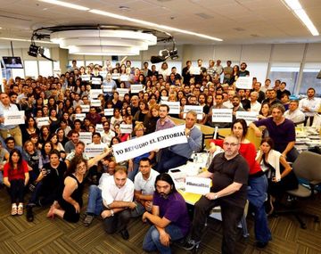 Comunicado de repudio de periodistas de La Nación: Le decimos NO al olvido