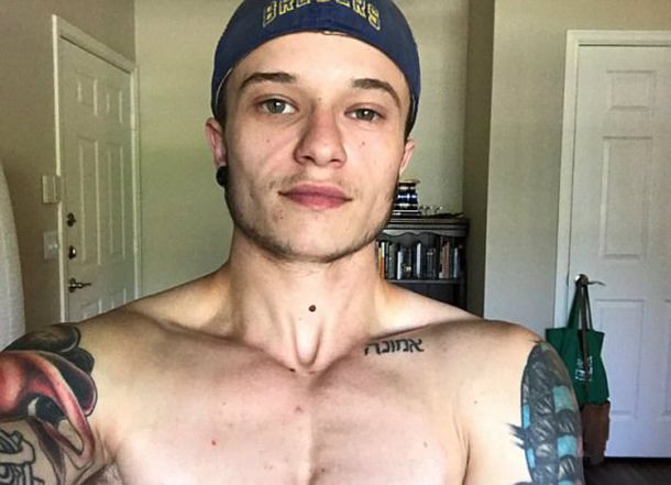 El joven comenzó su transformación hace cuatro años