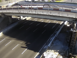 Cierran un sector clave de la avenida Lugones por obras y habrá desvíos Cierran un sector clave de la avenida Lugones por obras y habrá desvíos