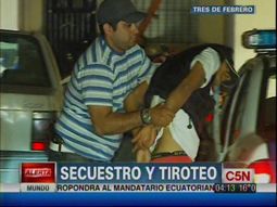 Secuestro y tiroteo en Tres de Febrero: dos detenidos