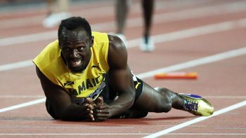 Usain Bolt se lesionó en su última carrera Usain Bolt se lesionó en su última carrera
