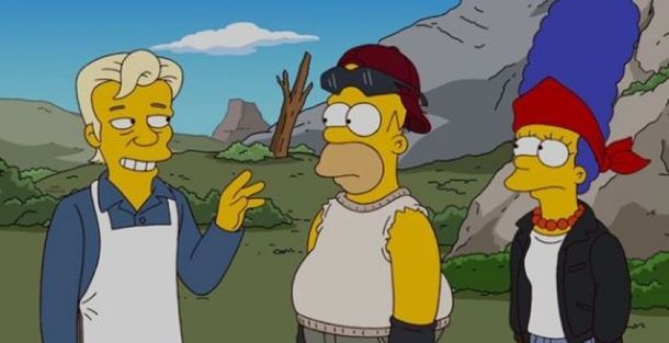 Simpsons Assange