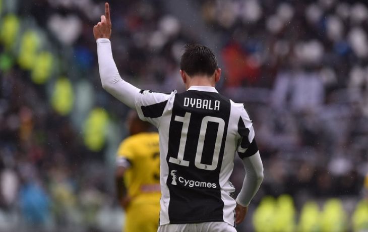 Paulo Dybala en Juventus - Crédito:&nbsp;@ChampionsLeague