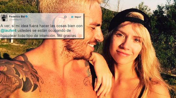 Fede Bal confesó su amor por Laurita