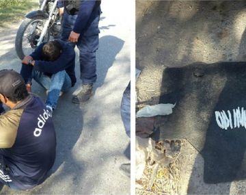 Detenidos con 36 cigarrillos de marihuana 