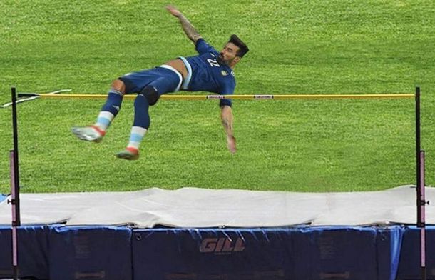 Lavezzi bromea en Twitter sobre la caída que lo dejó sin final de Copa América