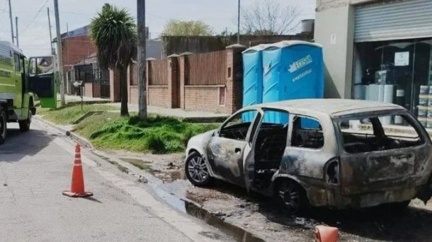 Bombita Rodríguez en Mar del Plata: prendió fuego su auto