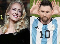 la fan menos pensada: adele confeso en un show su amor por messi la fan menos pensada: adele confeso en un show su amor por messi