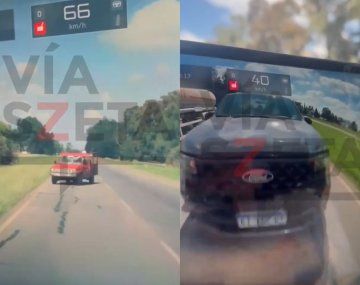 Así fue el choque múltiple que protagonizó Barby Franco en Cañuelas: No lo puedo esquivar