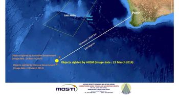 encuentran 122 objetos que podrian ser del avion malasio encuentran 122 objetos que podrian ser del avion malasio