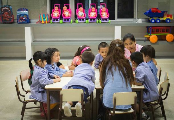 ¿Mauricio Macri escribe también en chino?