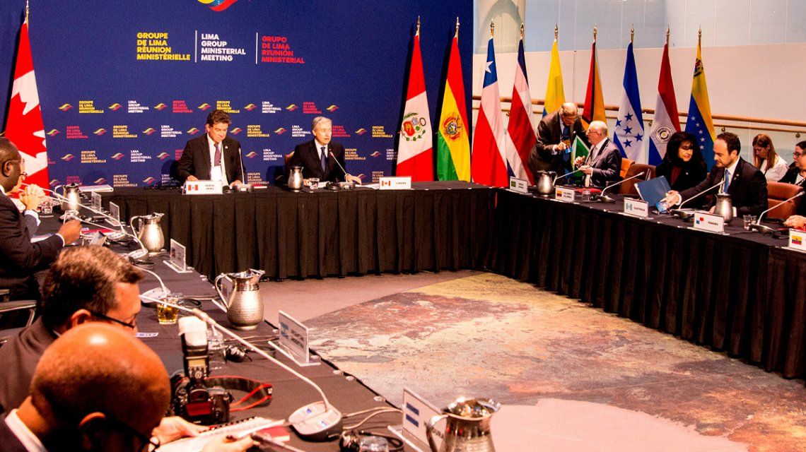 Argentina oficializó su salida del Grupo de Lima