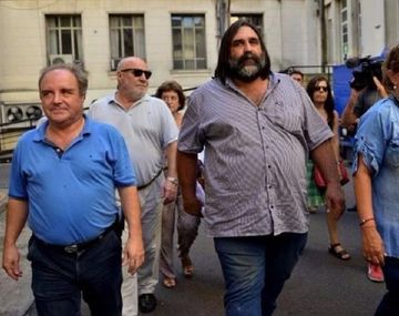 Miguel Díaz, Roberto Baradel y Mirta Petrocini