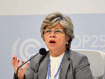 María Elva Pinckert, ex ministra de Medio Ambiente del gobierno de facto que encabezó Jeanine Áñez en Bolivia