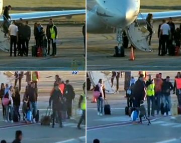 Messi y Antonella en Rosario