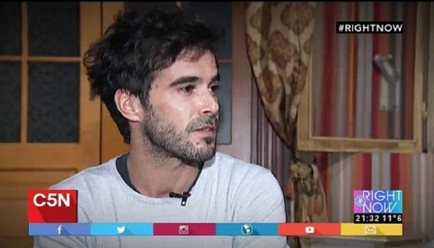 Nicolás Cabré habló de su hija Rufina y de la posibilidad de volver a ser padre