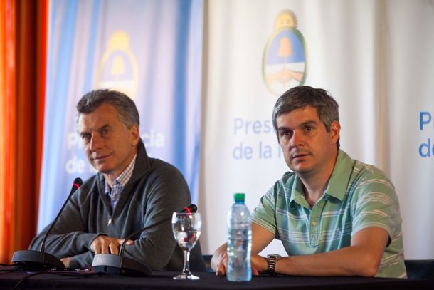 Macri cerró el retiro del Gobierno acompañado de Marcos Peña