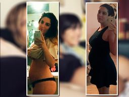 el progresivo crecimiento de la pancita de juana repetto: no es una ilusion el progresivo crecimiento de la pancita de juana repetto: no es una ilusion