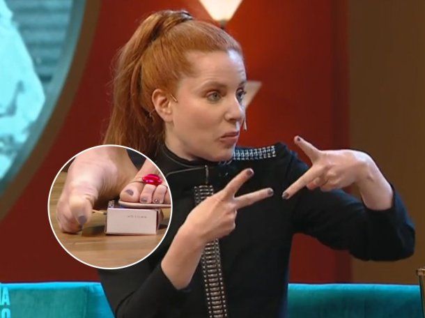 Agustina Kämpfer sorprendió a Mario Pergolini con la extraña habilidad que tienen los dedos de sus pies