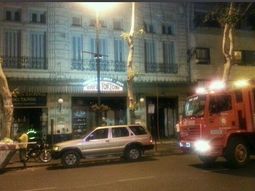 Un principio de incendio generó pánico en el Tortoni