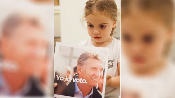 Ella me vota: Macri apela a su hija para el cierre de su campaña en redes