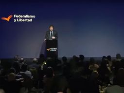 Javie Milei en Tucumán.