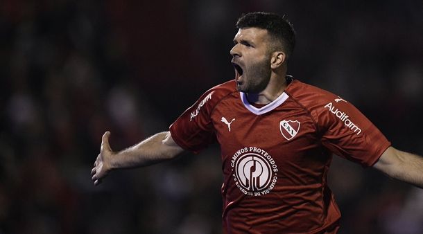 Emmanuel Gigliotti en Independiente - Crédito:&nbsp;@Independiente