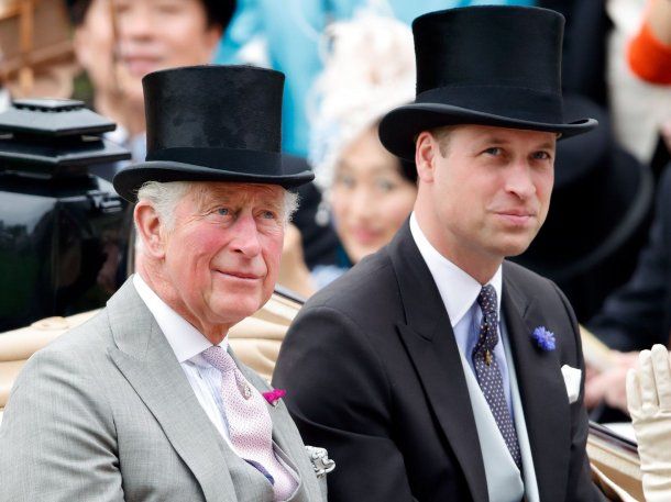 El Rey Carlos III junto al Príncipe Willia.&nbsp;