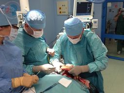 Queda desfigurada por un tumor y le trasplantan la cara