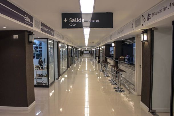 Así quedaron las galerías subterráneas de la 9 de Julio: mirá las fotos