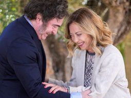 El presidente Javier Milei junto a la primera ministra de Italia, Giorgia Meloni El presidente Javier Milei junto a la primera ministra de Italia, Giorgia Meloni