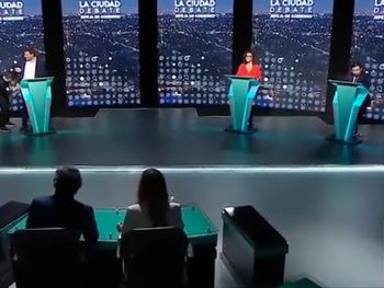 Debate: a Santoro no le andaba el micrófono y Marra aprovechó para chicanear a Macri
