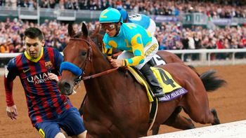 un rival extrano: messi comparte la nominacion a deportista del ano con un caballo un rival extrano: messi comparte la nominacion a deportista del ano con un caballo