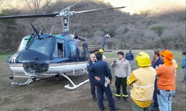 Helicópteros del Pacífico actuando en los incendios del verano de 2018