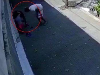 VIDEO: Un nene de tres años defendió a su mamá de un robo