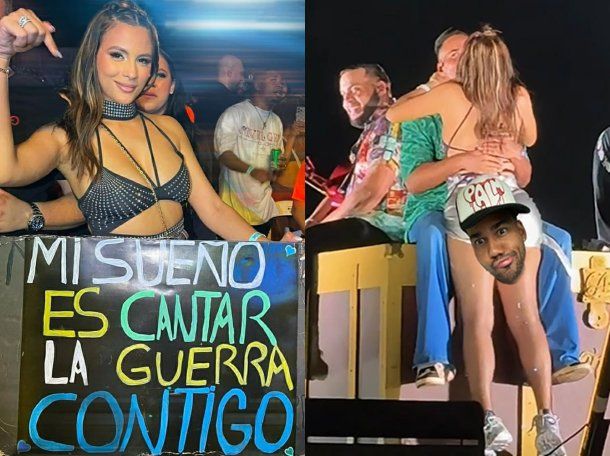 Una mujer besó a Romeo Santos en pleno recital y su marido le pidió el divorcio