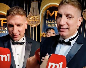 Un quilombo: el anuncio de Maxi López en los Martín Fierro