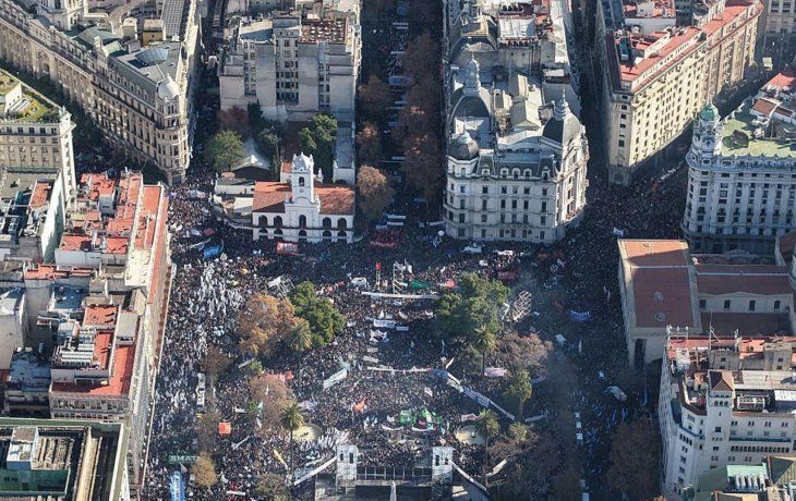 Patricia Bullrich intenta bajarle el precio a la marcha en apoyo a Cristina Kirchner: 48 mil personas