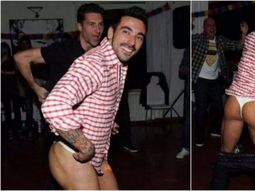 las polemicas fotos del pocho lavezzi durante una fiesta las polemicas fotos del pocho lavezzi durante una fiesta