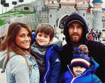 Messi y su familia viajaron a Finlandia a conocer a ¡Papá Noel!