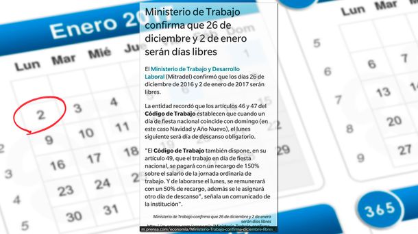 El mensaje confundió a más de uno