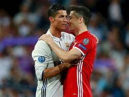 Cristiano Ronaldo y Robert Lewandowski