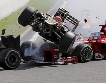 El espectacular accidente que casi le cuesta la vida a Alonso