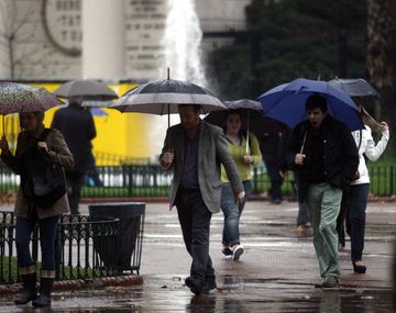 Cae una inesperada lluvia sobre Buenos Aires y alrededores